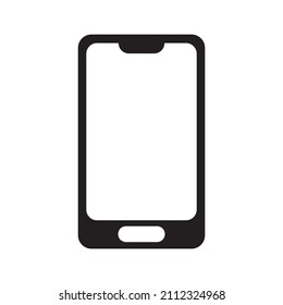 Icono gráfico de smartphone plano para su diseño y sitio web