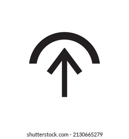 Icono de carga plana gráfica para su diseño y sitio web