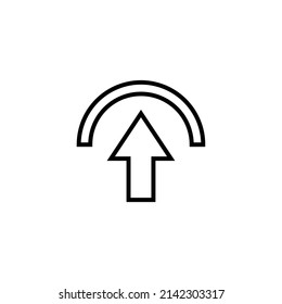 Icono de carga plana gráfica para su diseño y sitio web