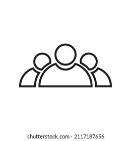 Grafisches flaches Benutzersymbol für Ihr Design und Ihre Website