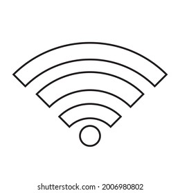 Grafik-WLAN-Symbol für Ihr Design und Ihre Website