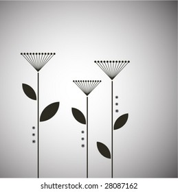 graphic flora design