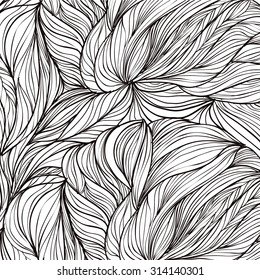 graphic floral pattern
