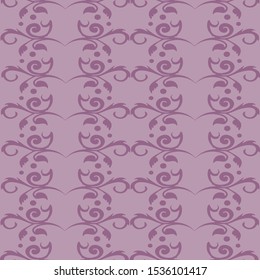 Graphic Floral Repeating Pattern Background