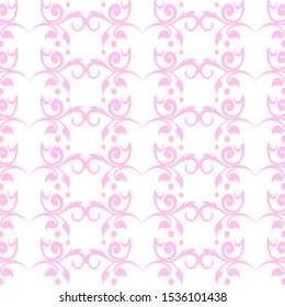 Graphic Floral Repeating Pattern Background