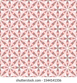 Graphic Flower Geometric Seamless Pattern Background Template