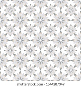 Graphic Flower Geometric Seamless Pattern Background Template