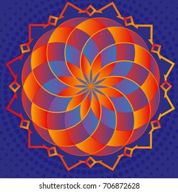 Graphic flower (Indian Designi )