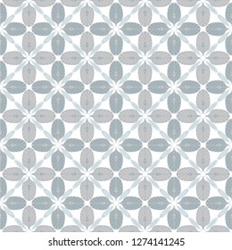 graphic flower pattern vector illustration. geometric floral line oriental seamless pattern. spring cherry flower background, wallpaper design mandala ornament.