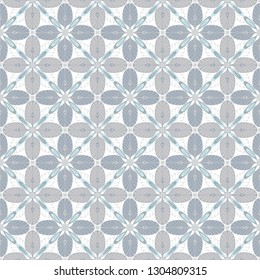 graphic flower pattern vector illustration. geometric floral line oriental seamless pattern. spring cherry flower background, wallpaper design mandala ornament.