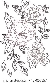 graphic flowers