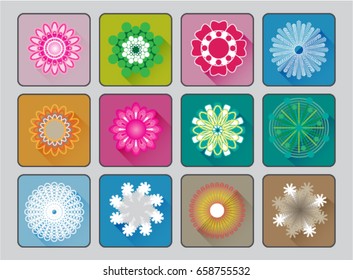 Graphic Flowers