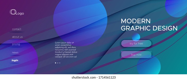 Graphic Fluid. 3d Flow Lines Brochure. Curve Geometric Pattern. Modern Technology Template. Futuristic Graphic Fluid. Purple Vibrant Stripes. Abstract Creative Movement. Graphic Fluid.