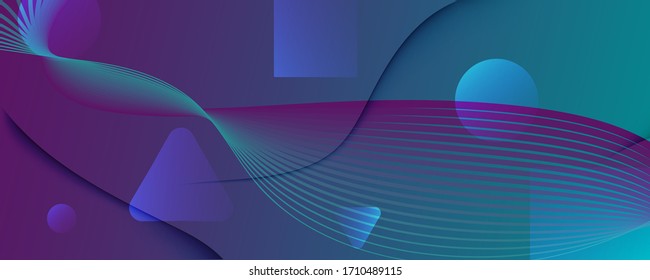 Graphic Fluid. Abstract Flow Shape Texture. Color Futuristic Banner. Vibrant Technology Magazine. Geometric Graphic Fluid. Purple Wavy Flyer. 3d Digital Landing Page. Graphic Fluid.