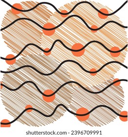 graphic  geometric color zigzag line round pattern texture background abstract modern design print