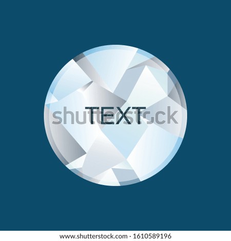 Graphic geometric gradient background with place for your text. logo.