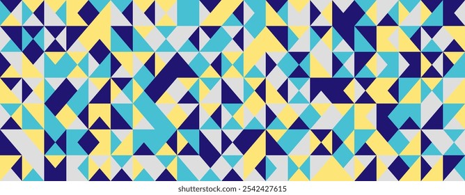 Graphic geometric pattern with minimal shapes and trendy design. Perfect for posters, seamless backgrounds, or textile prints with abstract simplicity.