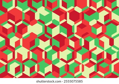 Graphic geometric pattern with minimal shapes and trendy design. Perfect for posters, seamless backgrounds, or textile prints with abstract simplicity.