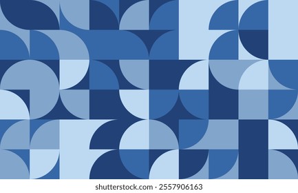 Graphic geometric pattern with minimal shapes and trendy design. Perfect for posters, seamless backgrounds, or textile prints with abstract simplicity.