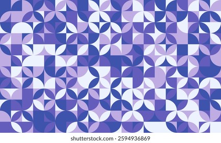 Graphic geometric pattern with minimal shapes and trendy design. Perfect for posters, seamless backgrounds, or textile prints with abstract simplicity.