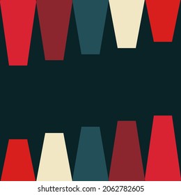 Graphic geometric pattern for your design and background
