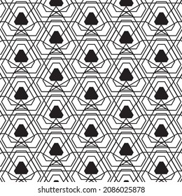 Graphic geometric pattern for your design and background