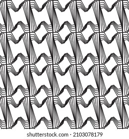 Graphic geometric pattern for your design and background