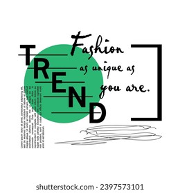 graphic geometric trend slogan writing word font line black green color pattern background texture abstract art design