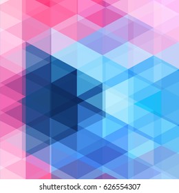Graphic geometric vector background with abstract polygons for design