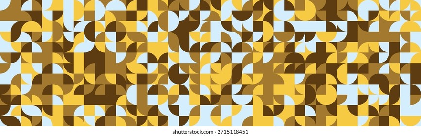 Grafischer geometrischer Vektor mit strukturierten Formen und minimalem Design. Perfekt für trendige Plakatabdeckungen, nahtlose Hintergründe oder textile Muster.