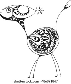 Graphic goat