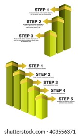 Graphic gradation, vector