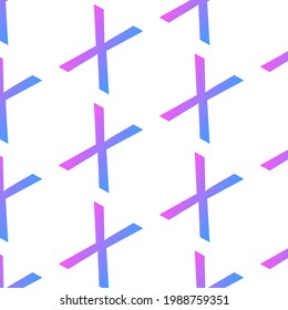 Graphic gradient alphabet pattern for your design and background