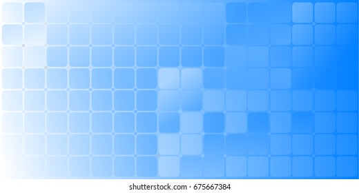 Graphic the grid white-blue abstract background illustration
