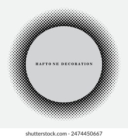 Graphic haftone vector file for decorate