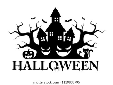 graphic halloween, vector