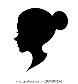 graphic head women, vector