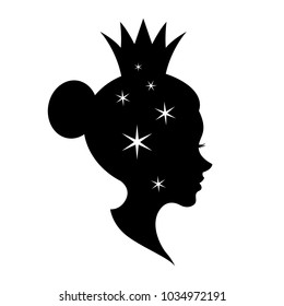 graphic head women, vector