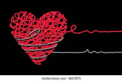 corazón gráfico