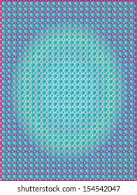 graphic hearts background design