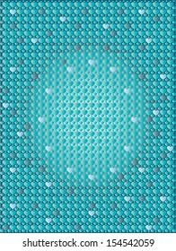 graphic hearts background design