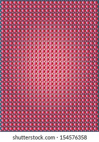 graphic hearts background design
