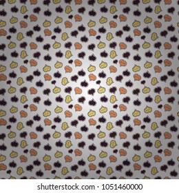 Graphic hearts love on white, purple and brown colors. Hand drawn illustration in cartoon style. Seamless love pattern with cute lettering calligraphy text and hearts, envelopes, doodles. Vector.