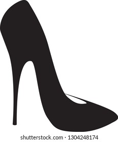 Graphic of a heel