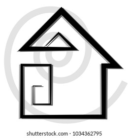 graphic house, logo