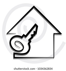 graphic house, logo