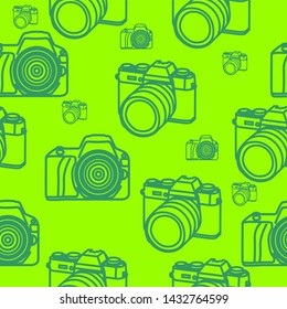 Graphic icon from the camera image icon - Vector