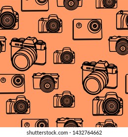 Graphic icon from the camera image icon - Vector