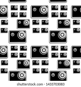 Graphic icon from the camera image icon - Vector 