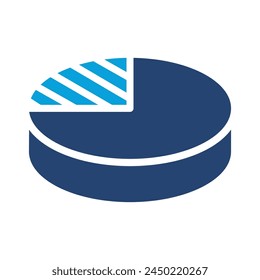 graphic icon diagram solid vector design in trendy style